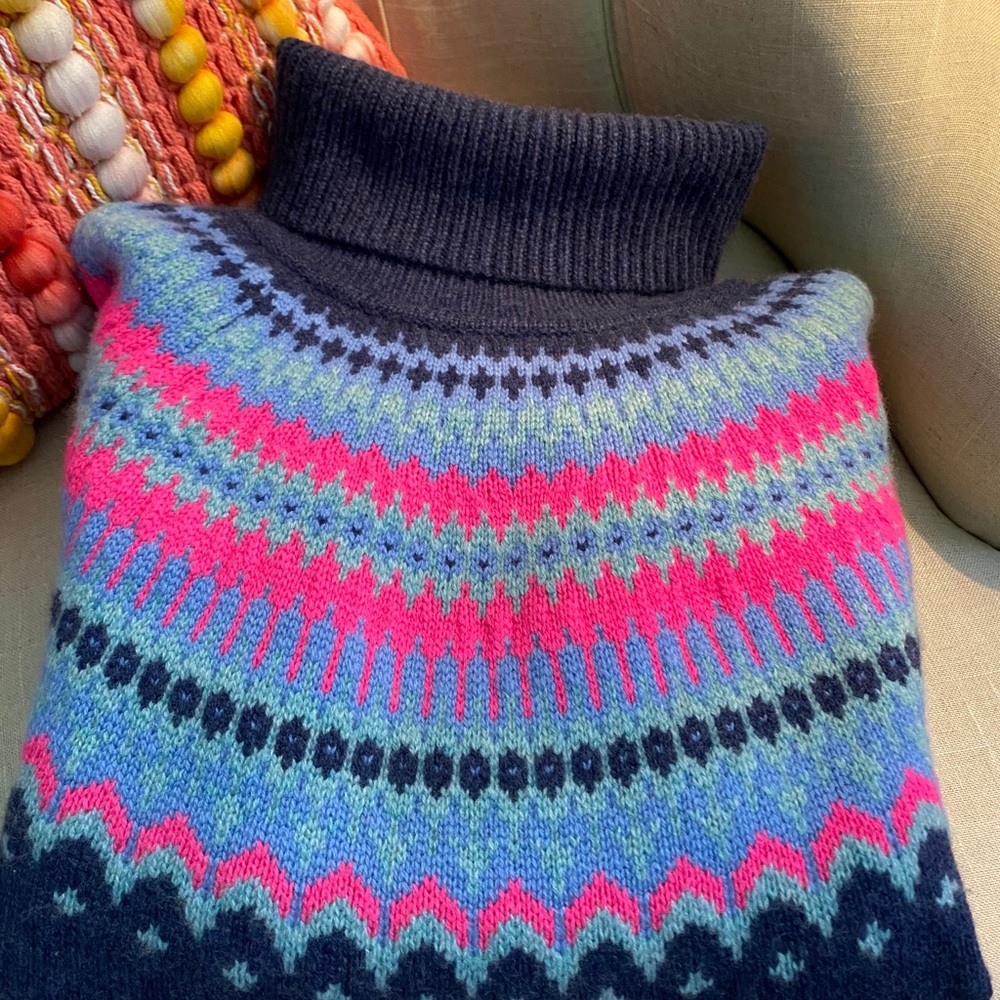 Vineyard Vines Fair Isle Cashmere Sweater